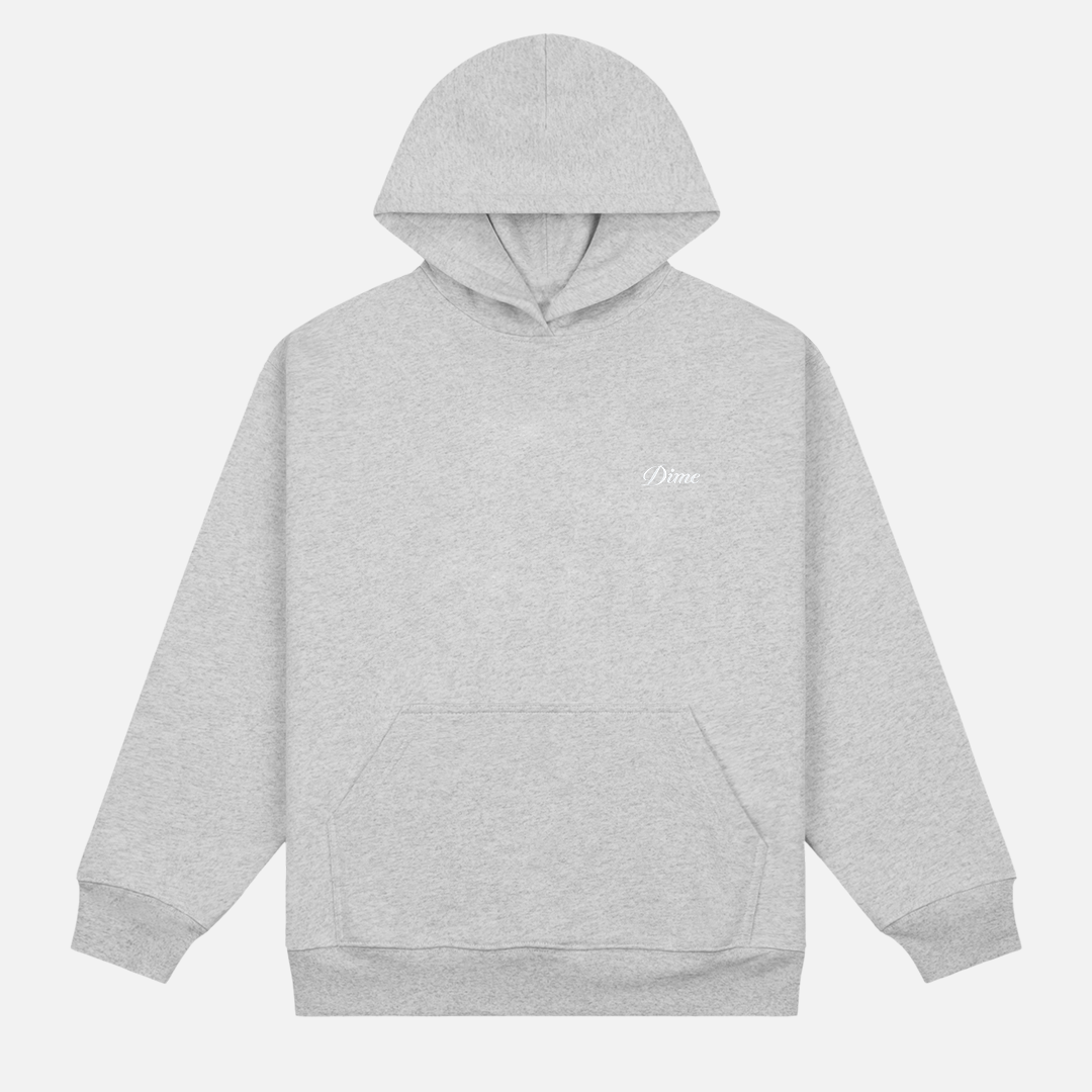 Cursive Small Logo Hoodie