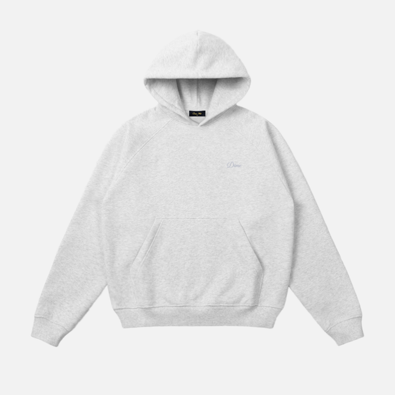 Cursive Small Logo Hoodie – Dime