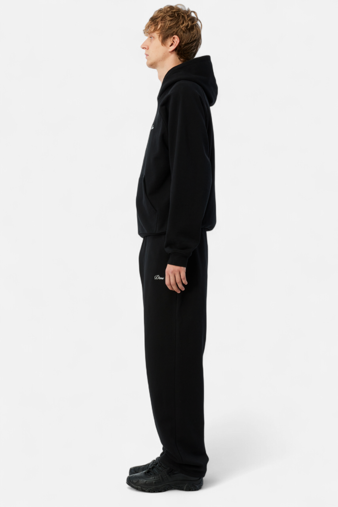 Cursive Small Logo Hoodie