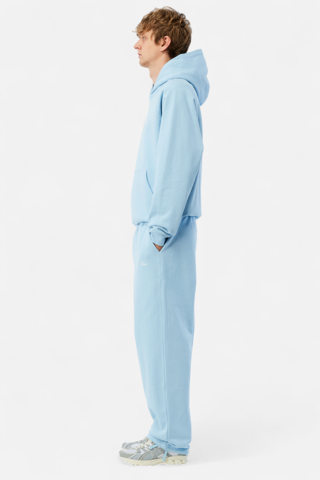 Cursive Small Logo Hoodie