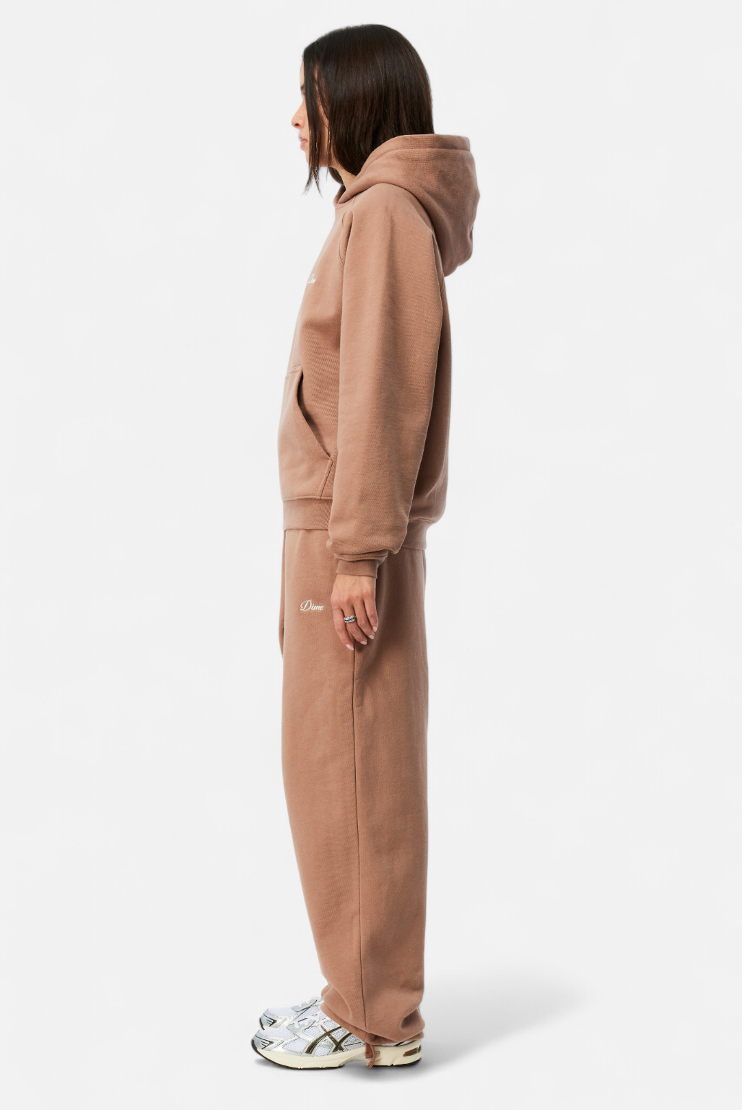 Cursive Small Logo Hoodie