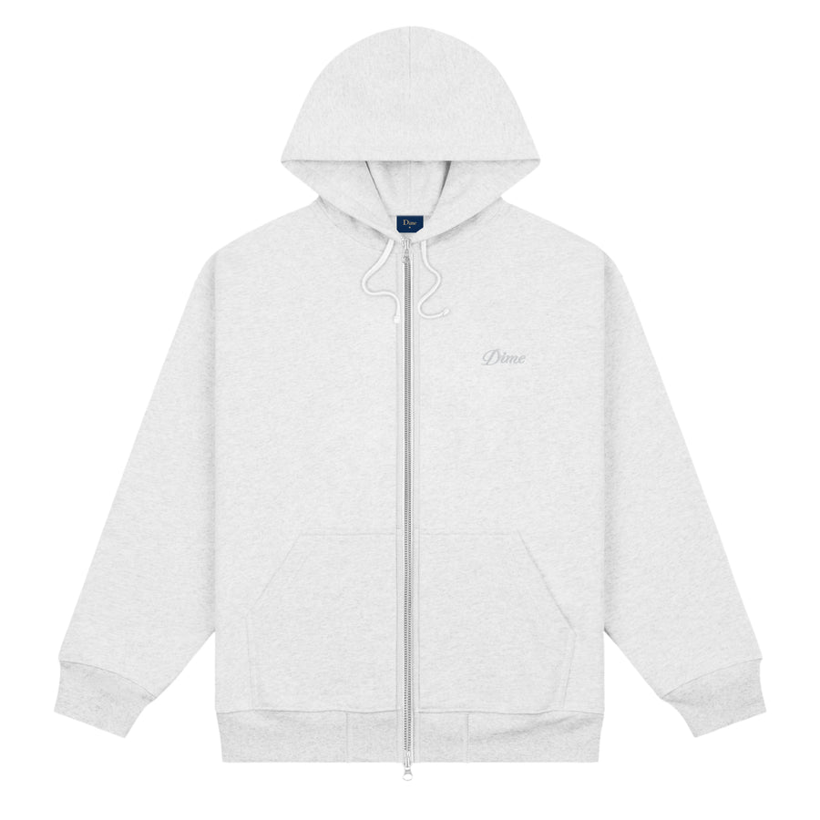 Hoodie Cursive Zip