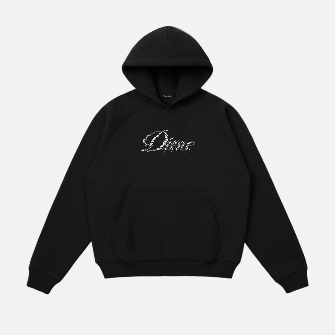Cursive Smashed Hoodie