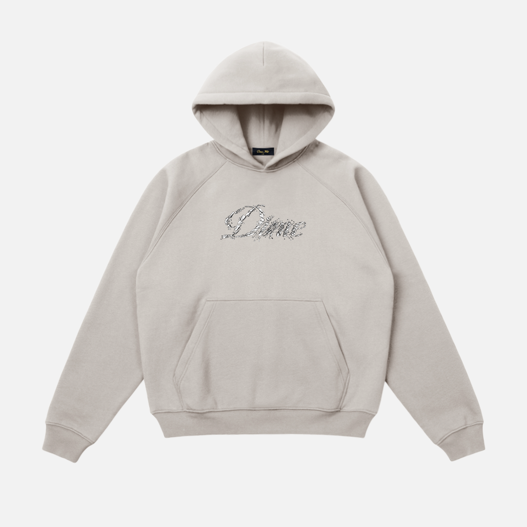 Cursive Smashed Hoodie