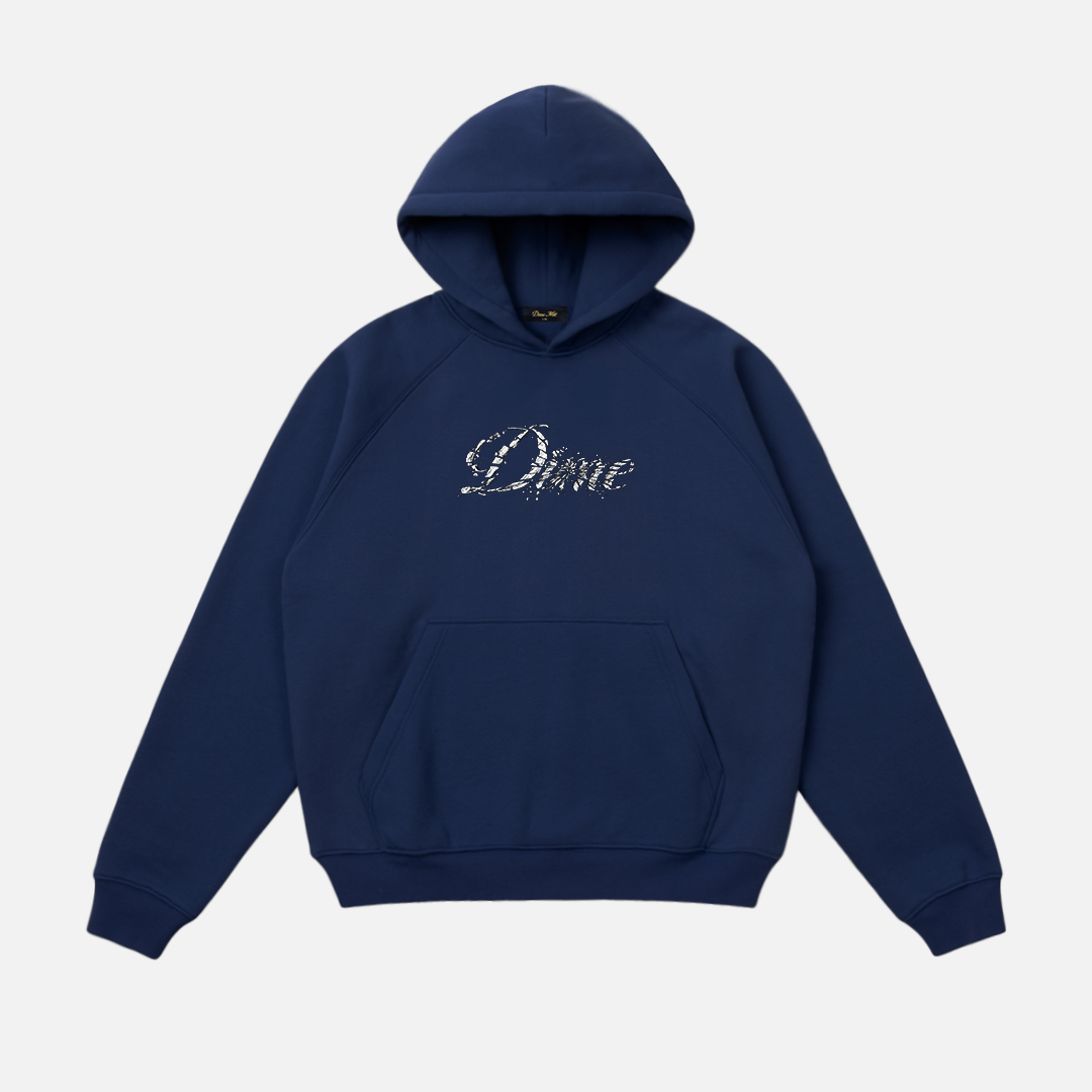 Cursive Smashed Hoodie