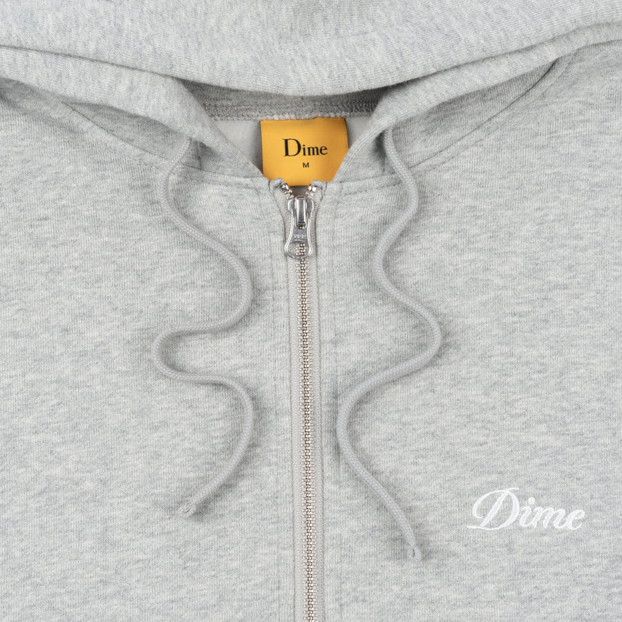 Hoodie Cursive Zip