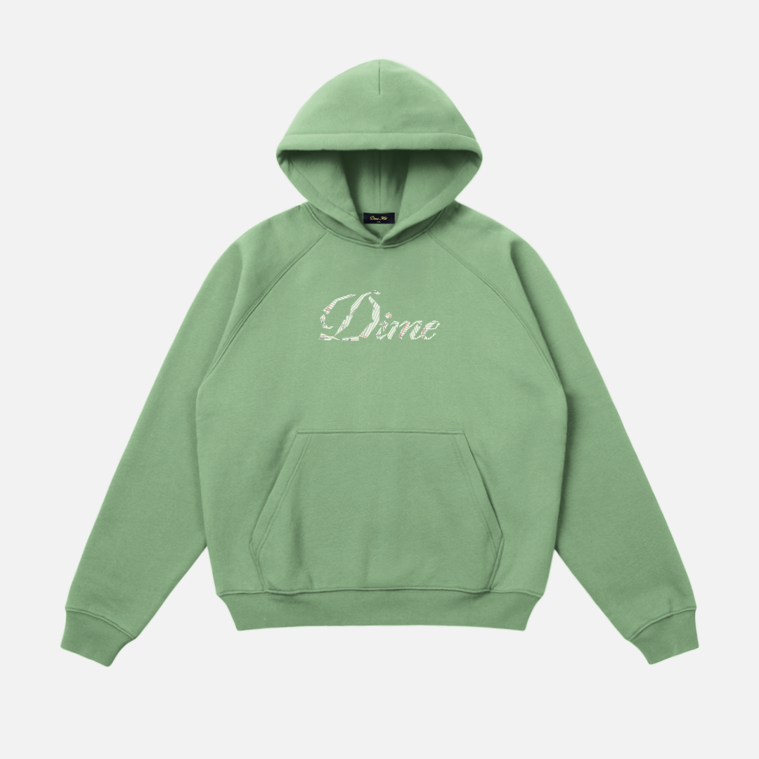Cursive Paper Cut Hoodie