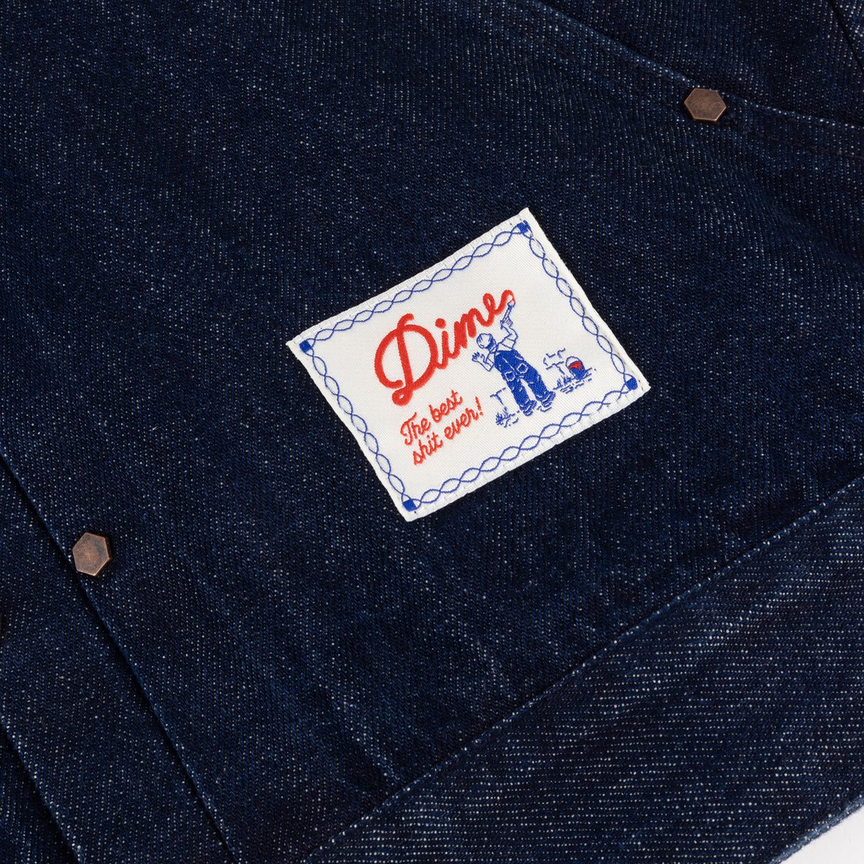 Pleated Denim Jacket
