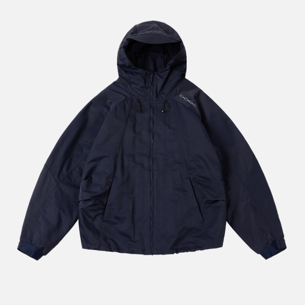 Crinkled Tech Windbreaker