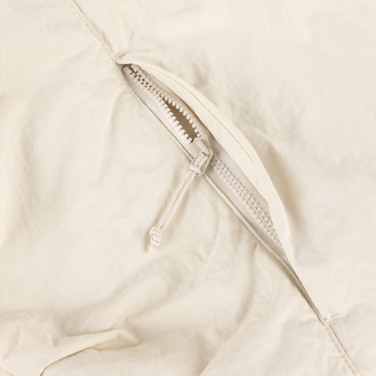 Crinkled Tech Windbreaker