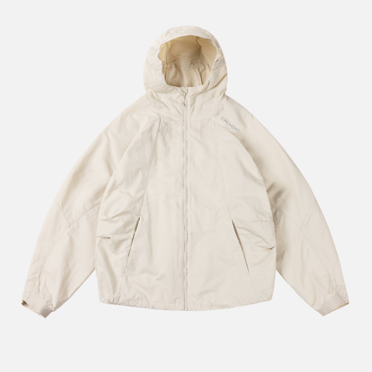 Crinkled Tech Windbreaker