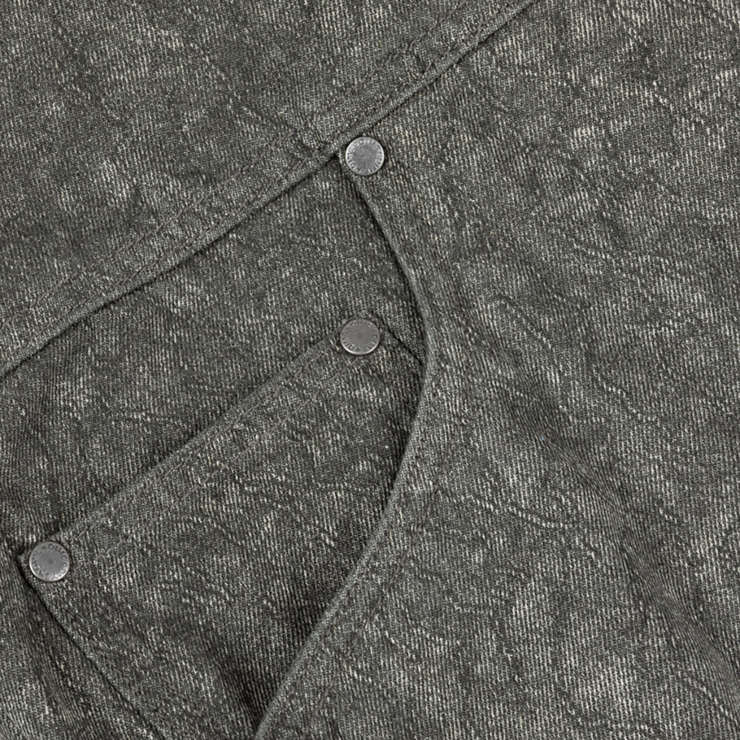 Hooded Denim Jacket