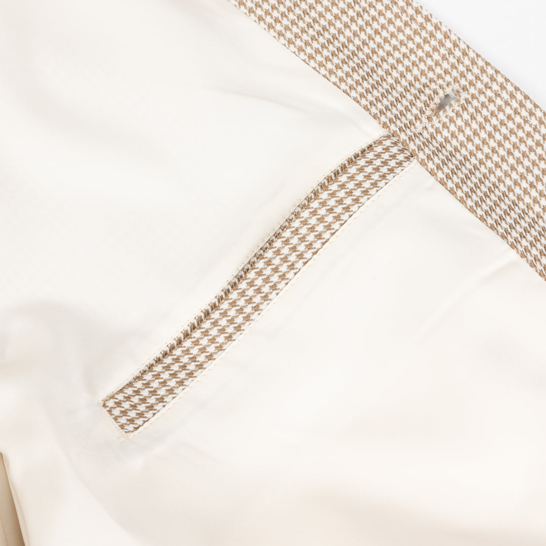 Manteau Houndstooth