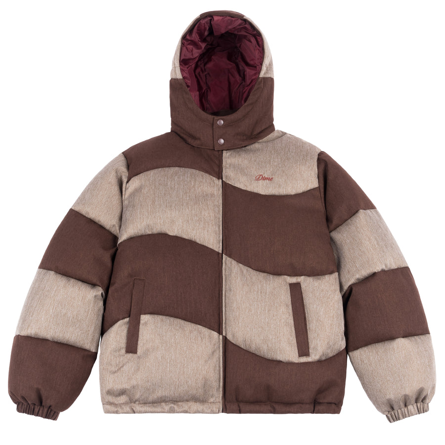 Manteau Premium Tweed Puffer