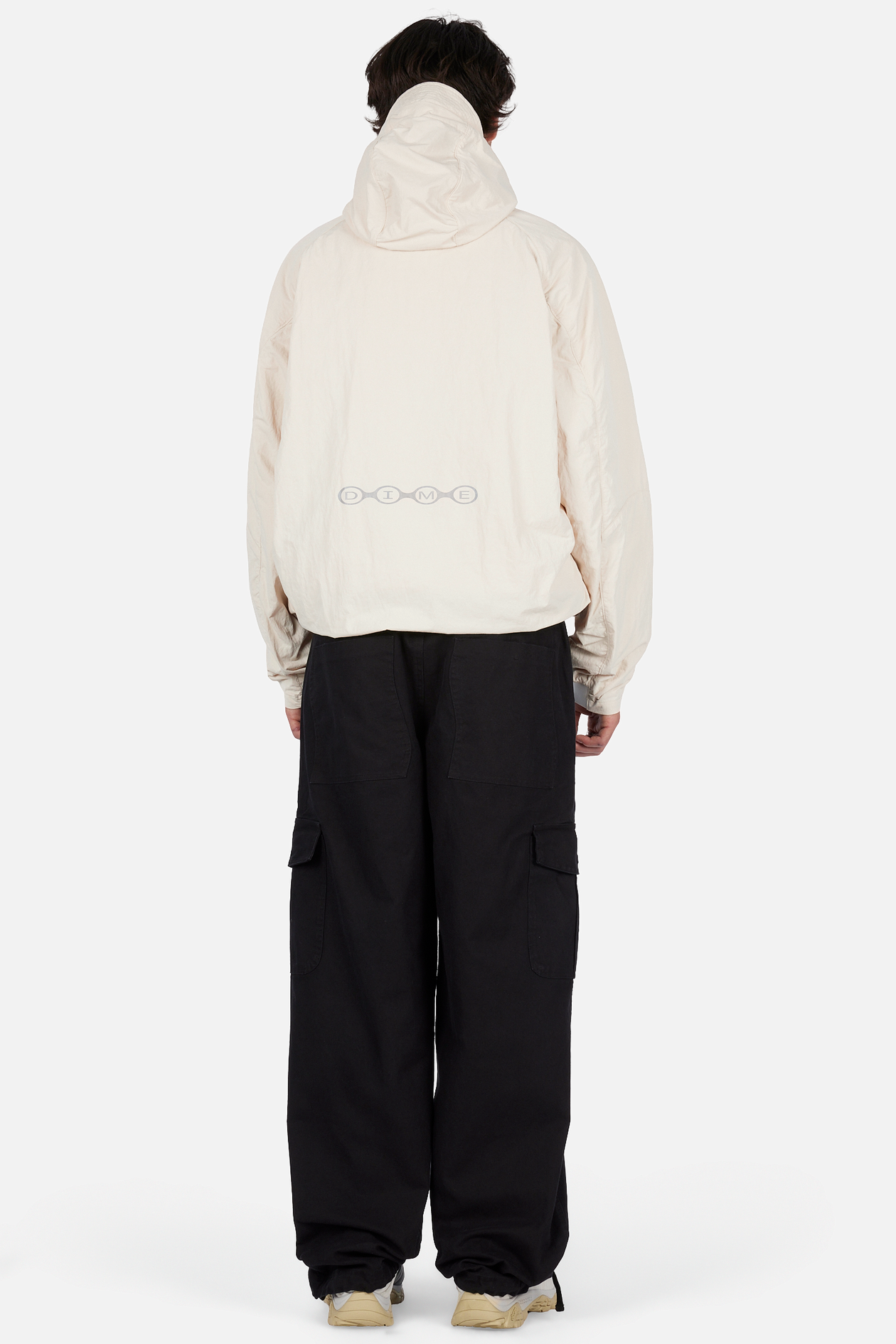 Crinkled Tech Windbreaker