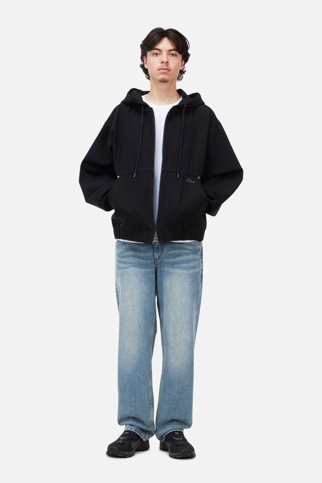 Manteau Hooded Denim
