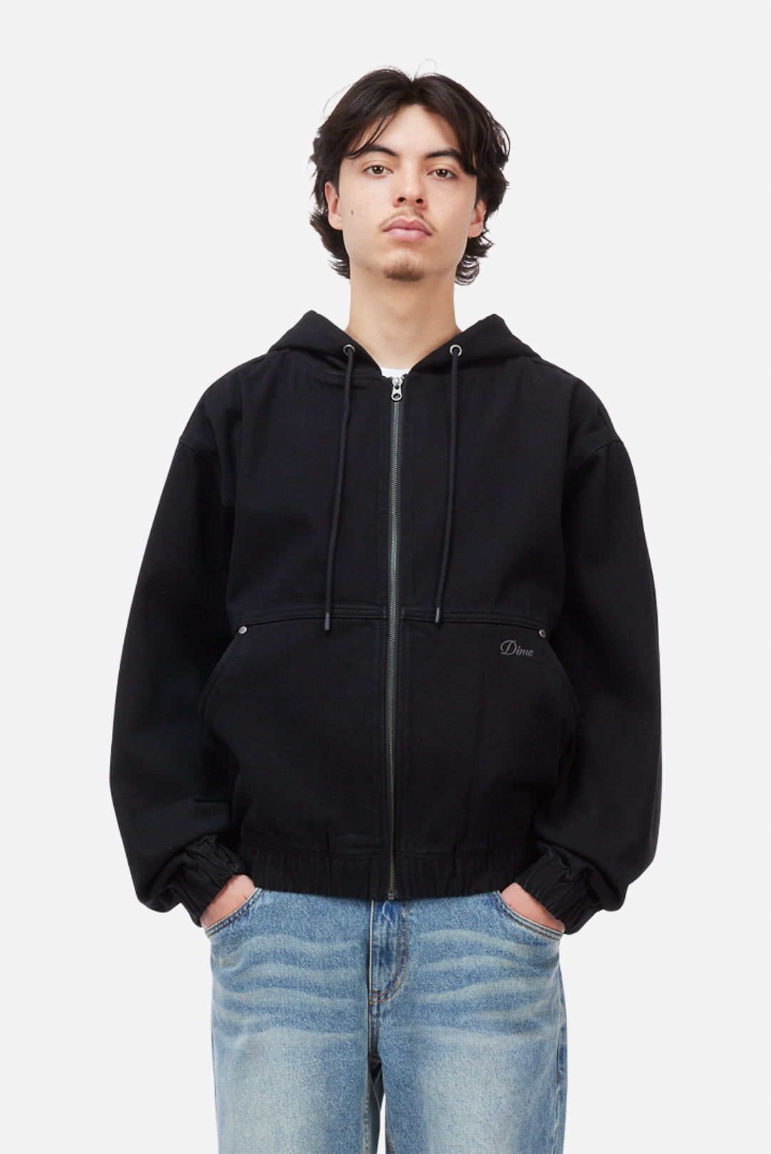 Manteau Hooded Denim
