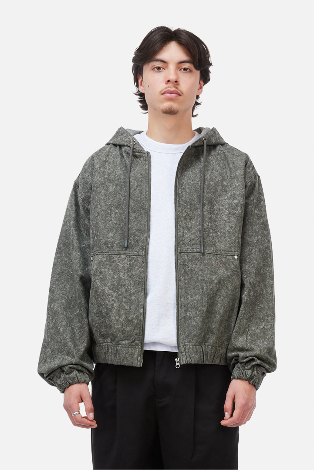 Hooded Denim Jacket