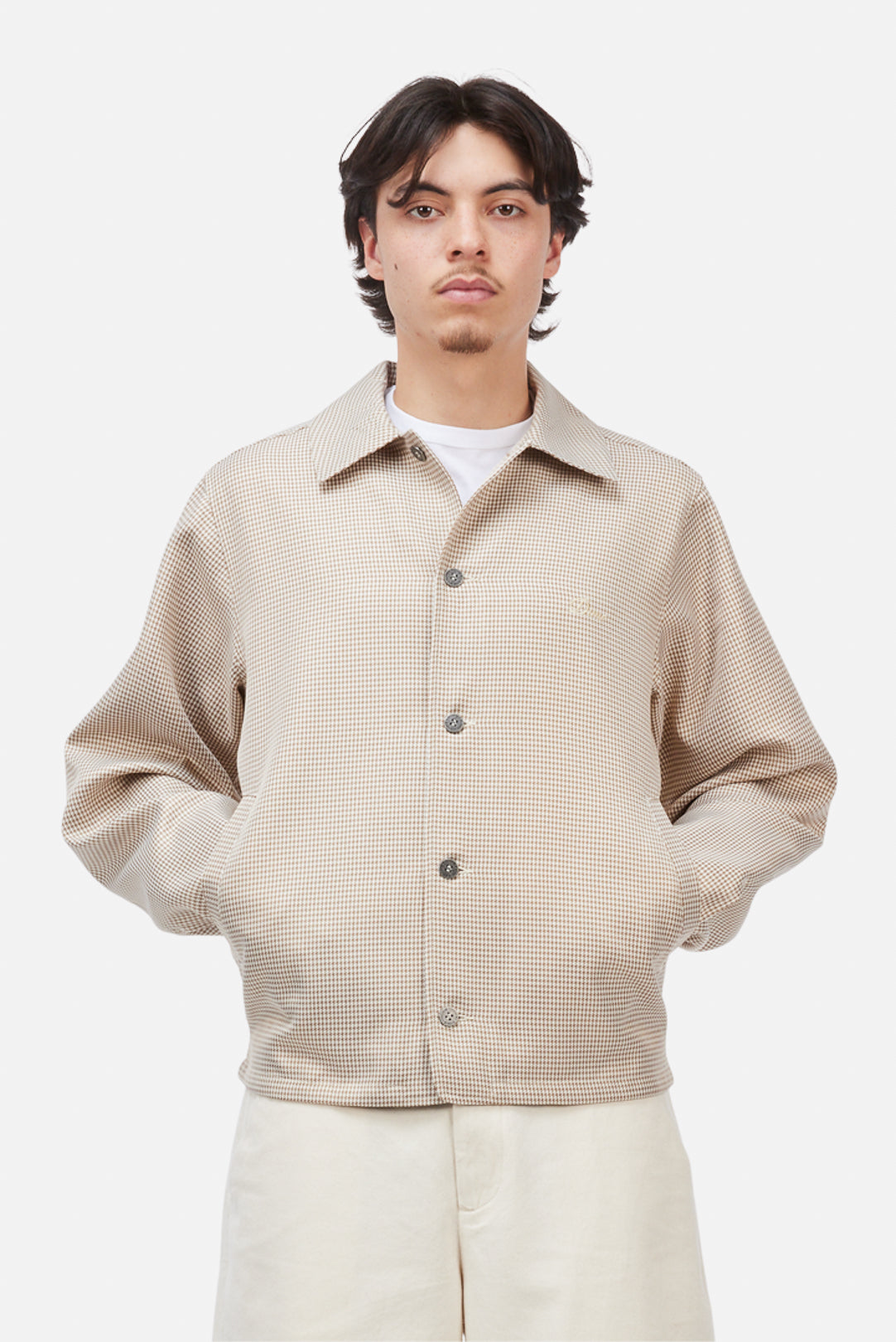 Manteau Houndstooth