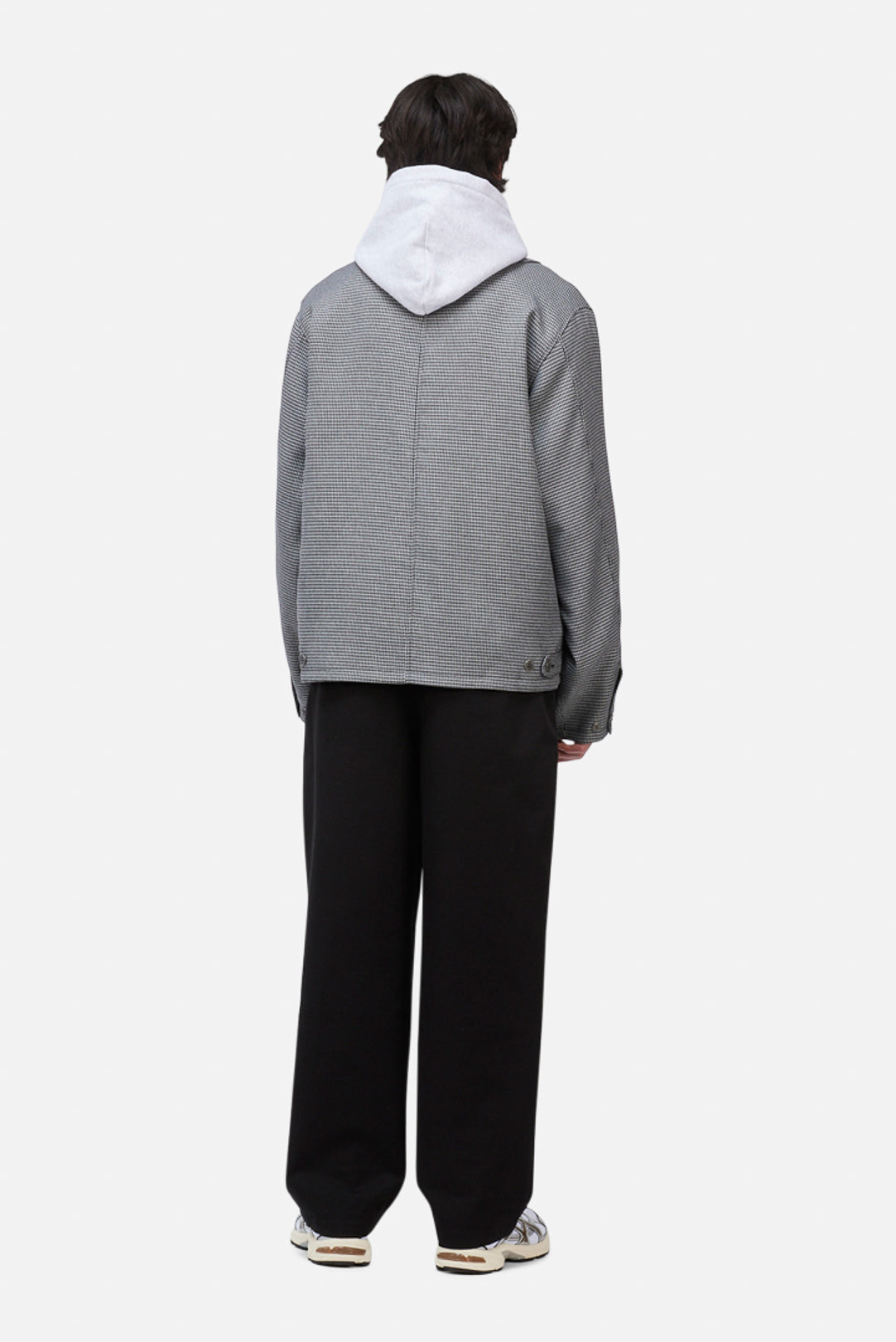 Manteau Houndstooth