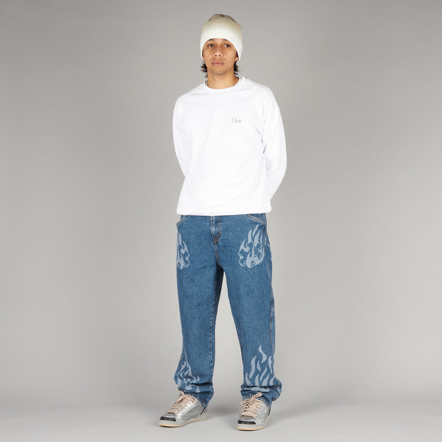 Flamepuzz Relaxed Denim Pants – Dime