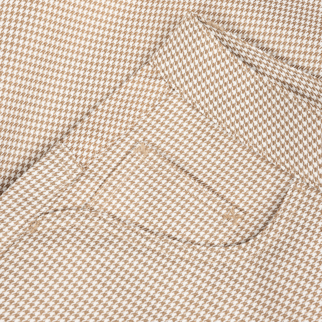 Baggy Houndstooth Shorts