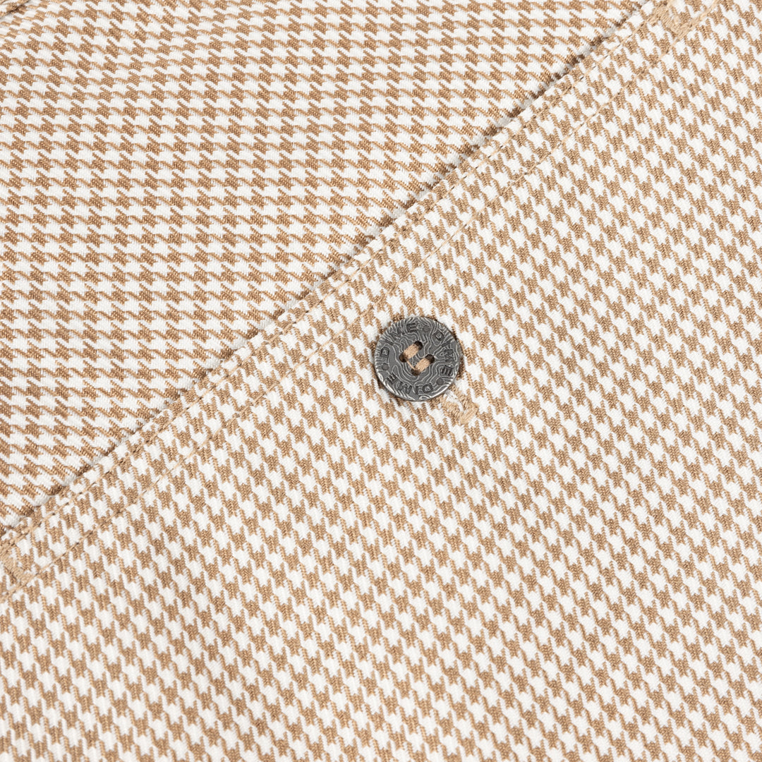 Baggy Houndstooth Shorts
