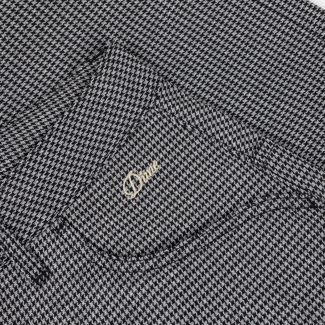 Baggy Houndstooth Shorts