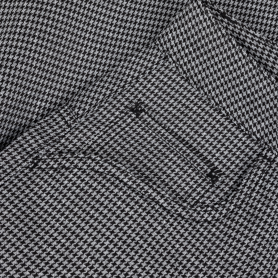 Baggy Houndstooth Shorts