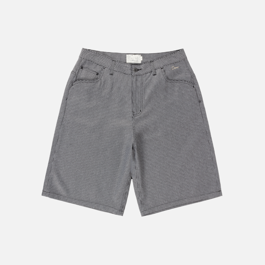 Baggy Houndstooth Shorts