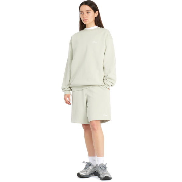 すぐにお届け♪ Dime スウェット BUD CREWNECK コットン100％ matsui/別注「もにゅもにゅ」バックフェルト刺繍 クルーネック