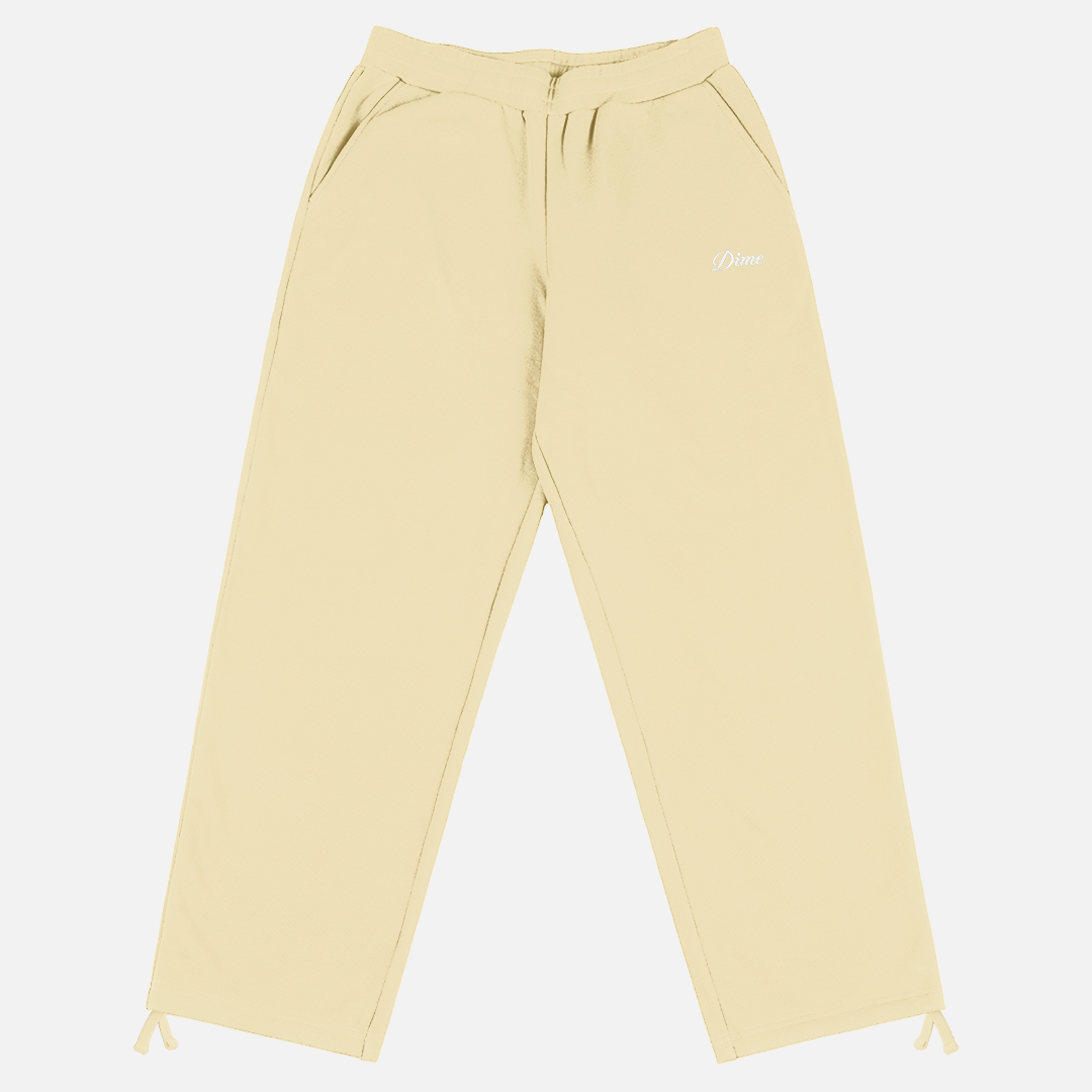 Cursive Small Logo Sweatpants