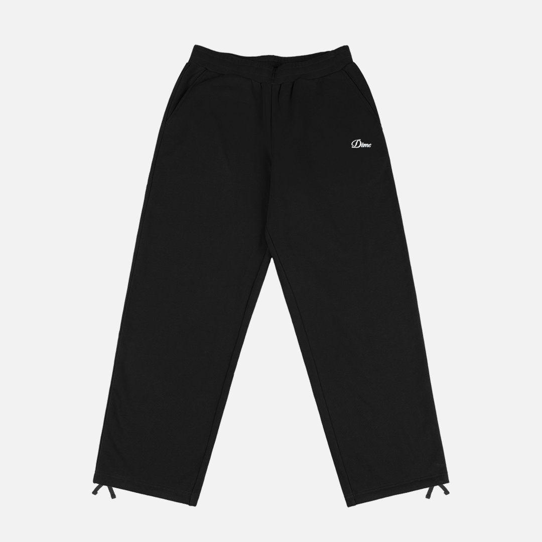 Cursive Small Logo Sweatpants