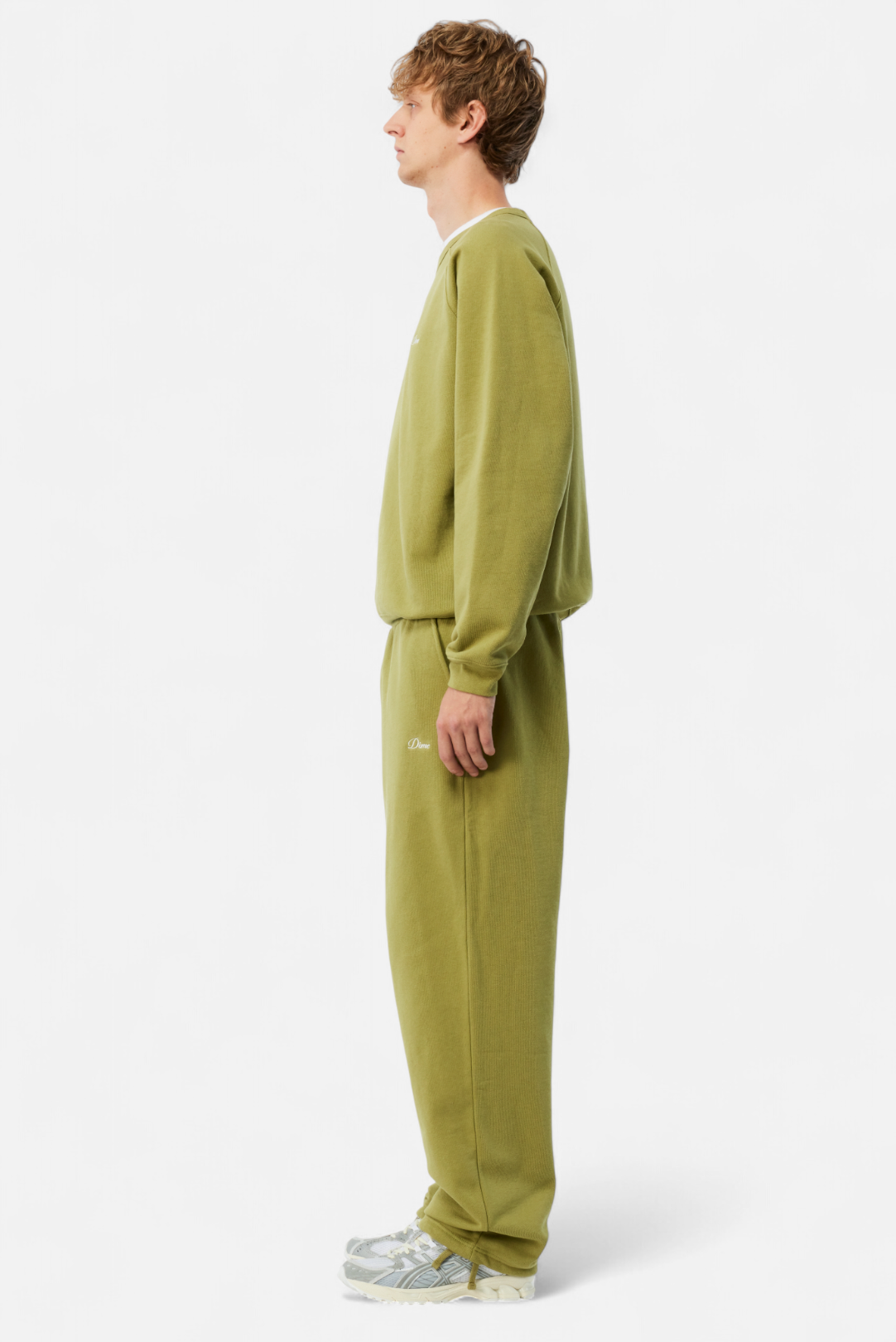 Cursive Small Logo Sweatpants