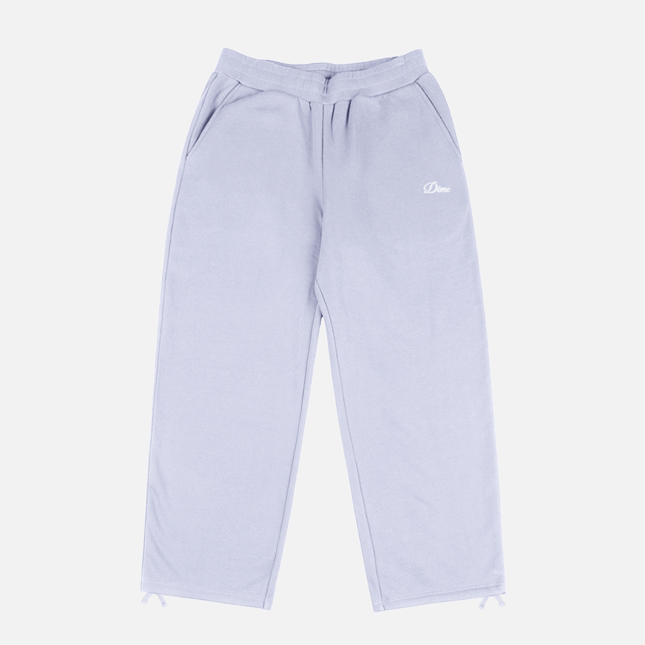 Cursive Small Logo Sweatpants