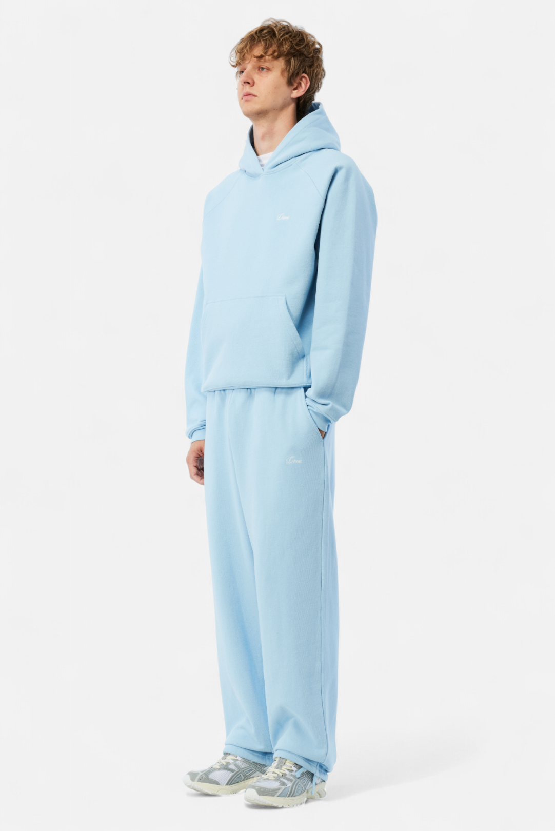 Cursive Small Logo Sweatpants