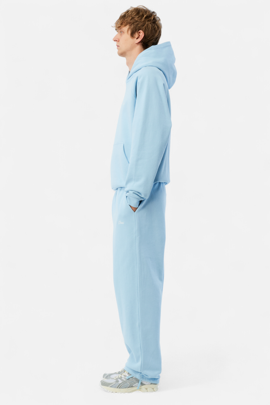 Cursive Small Logo Sweatpants