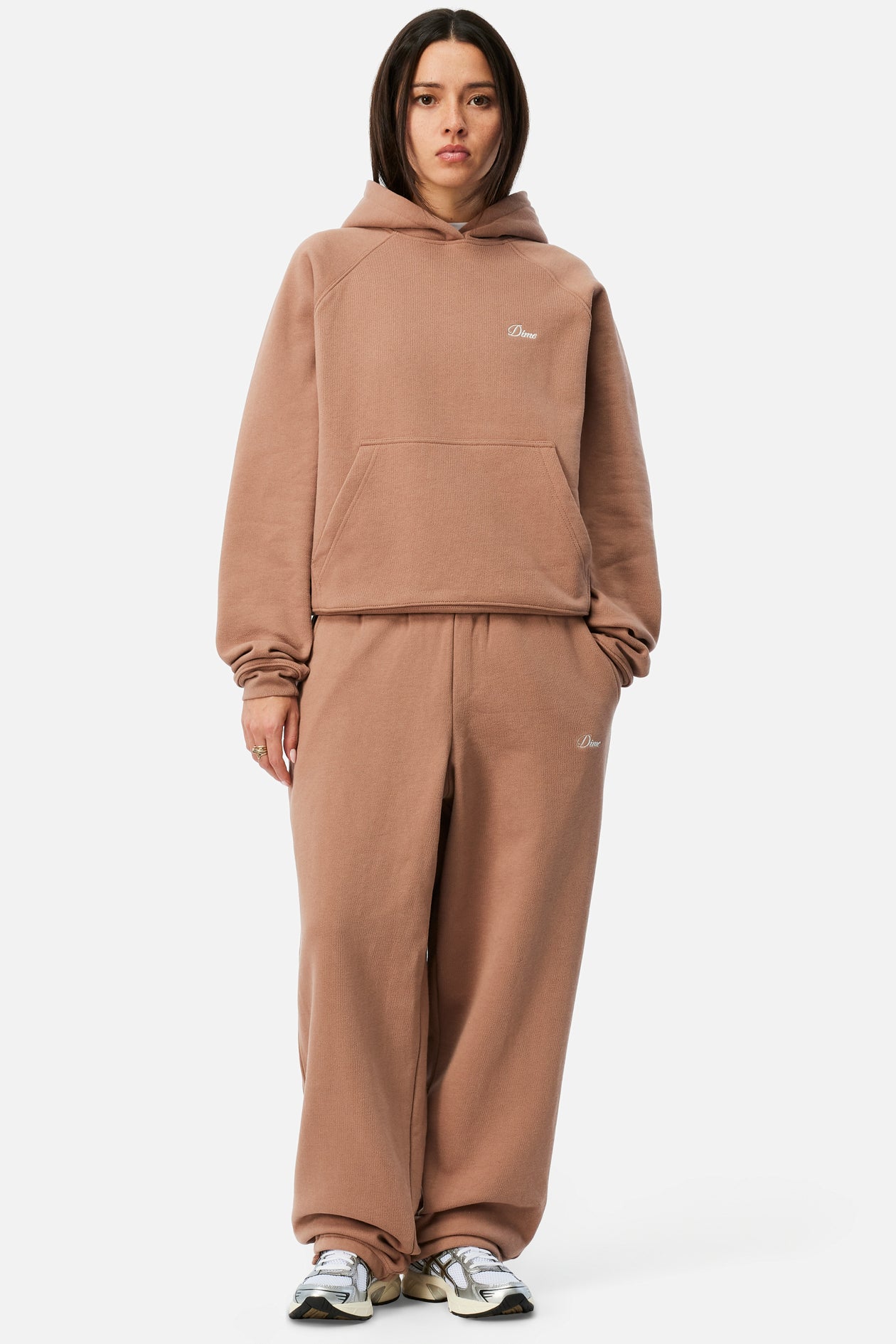 Cursive Small Logo Sweatpants