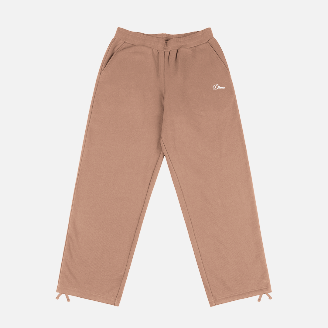 Cursive Small Logo Sweatpants