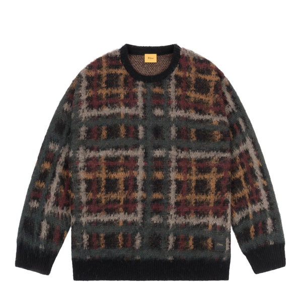 Chandail Plaid Mohair