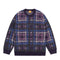 Plaid Mohair Knit