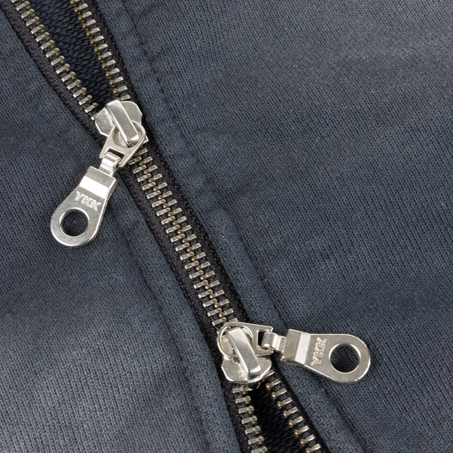 Hoodie Cropped Zip