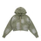 Cropped Zip Hoodie