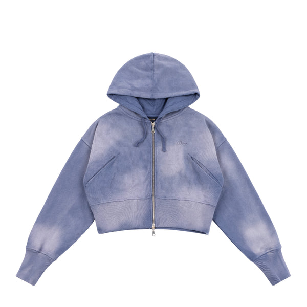 Cropped Zip Hoodie