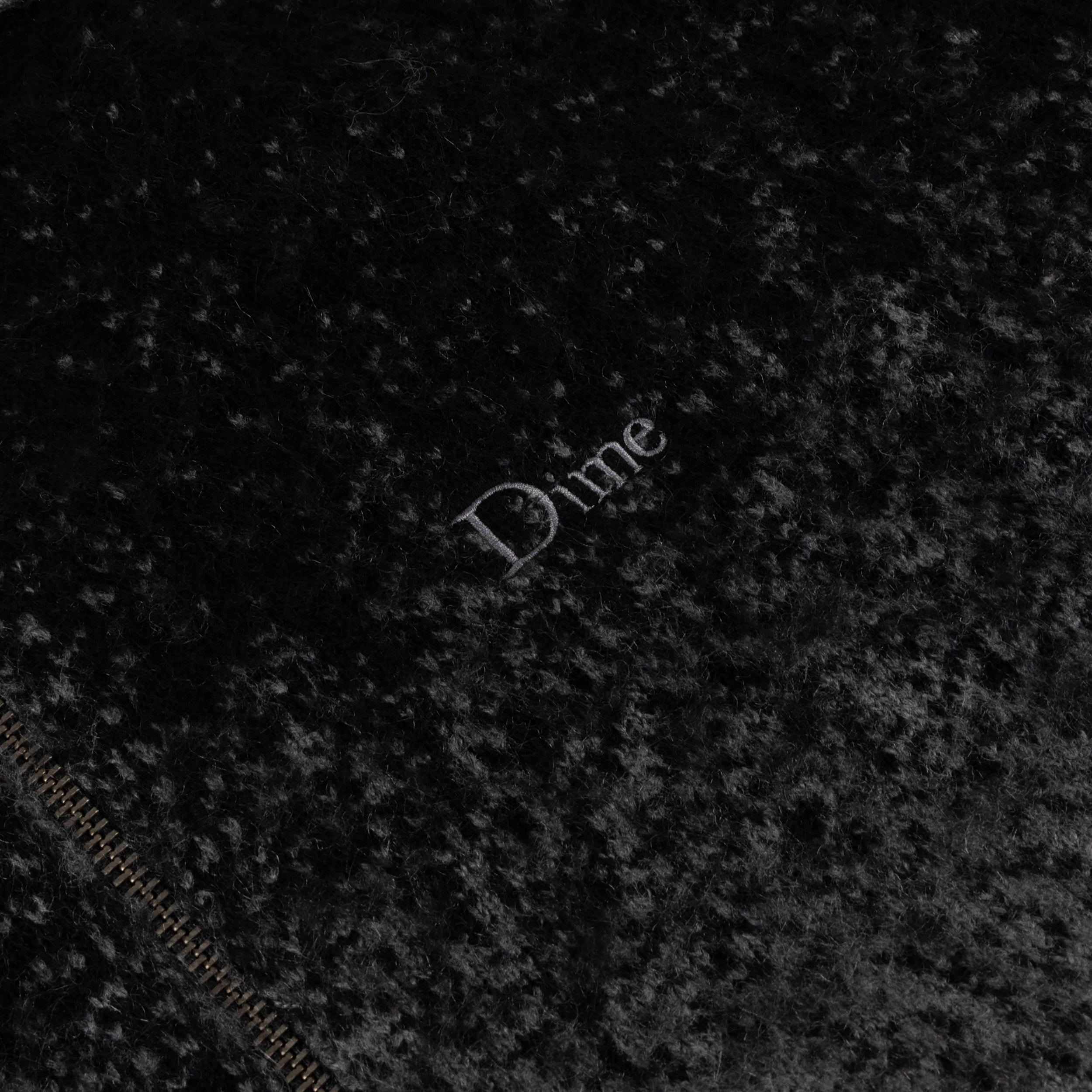 Mohair Double Zip Knit – Dime
