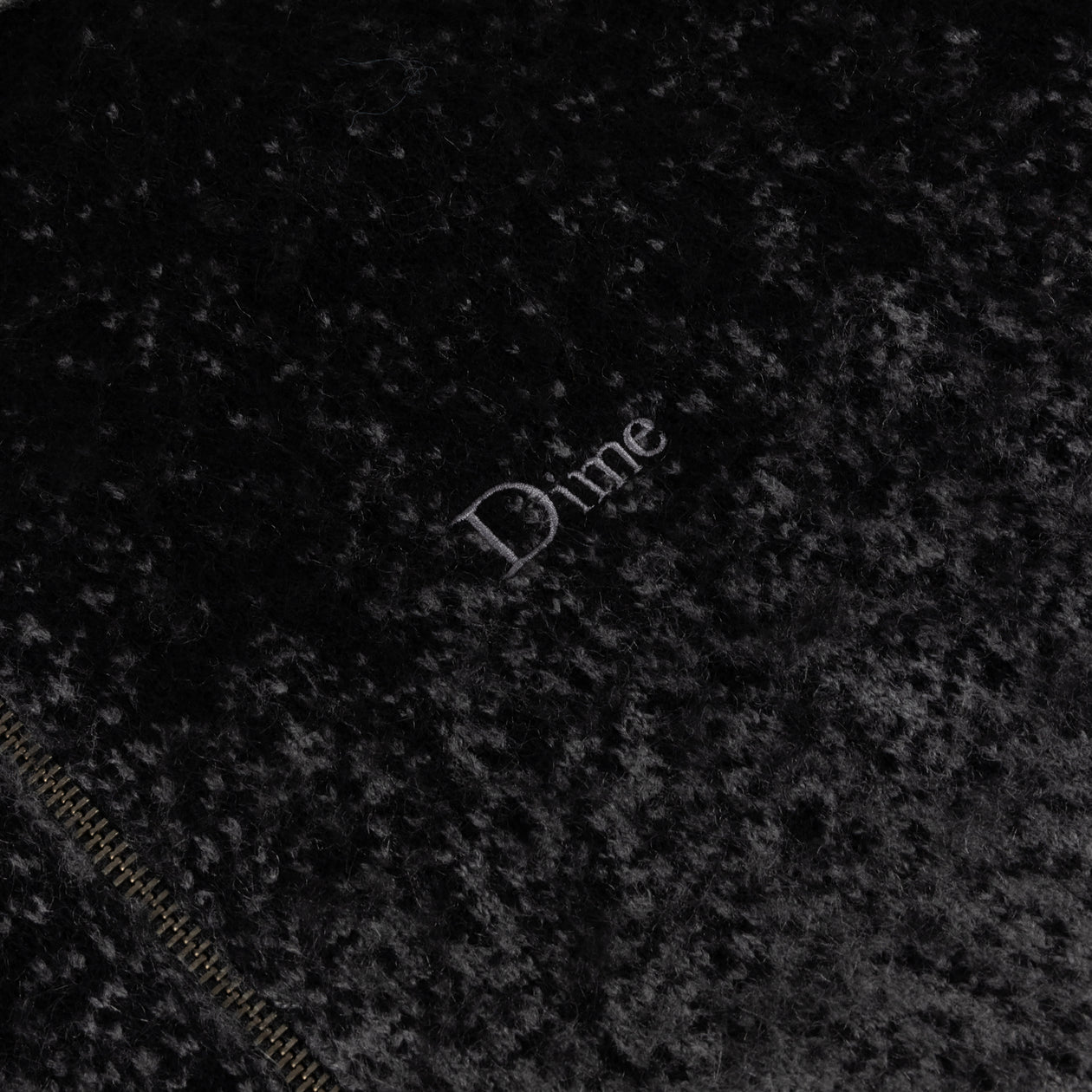 Mohair Double Zip Knit