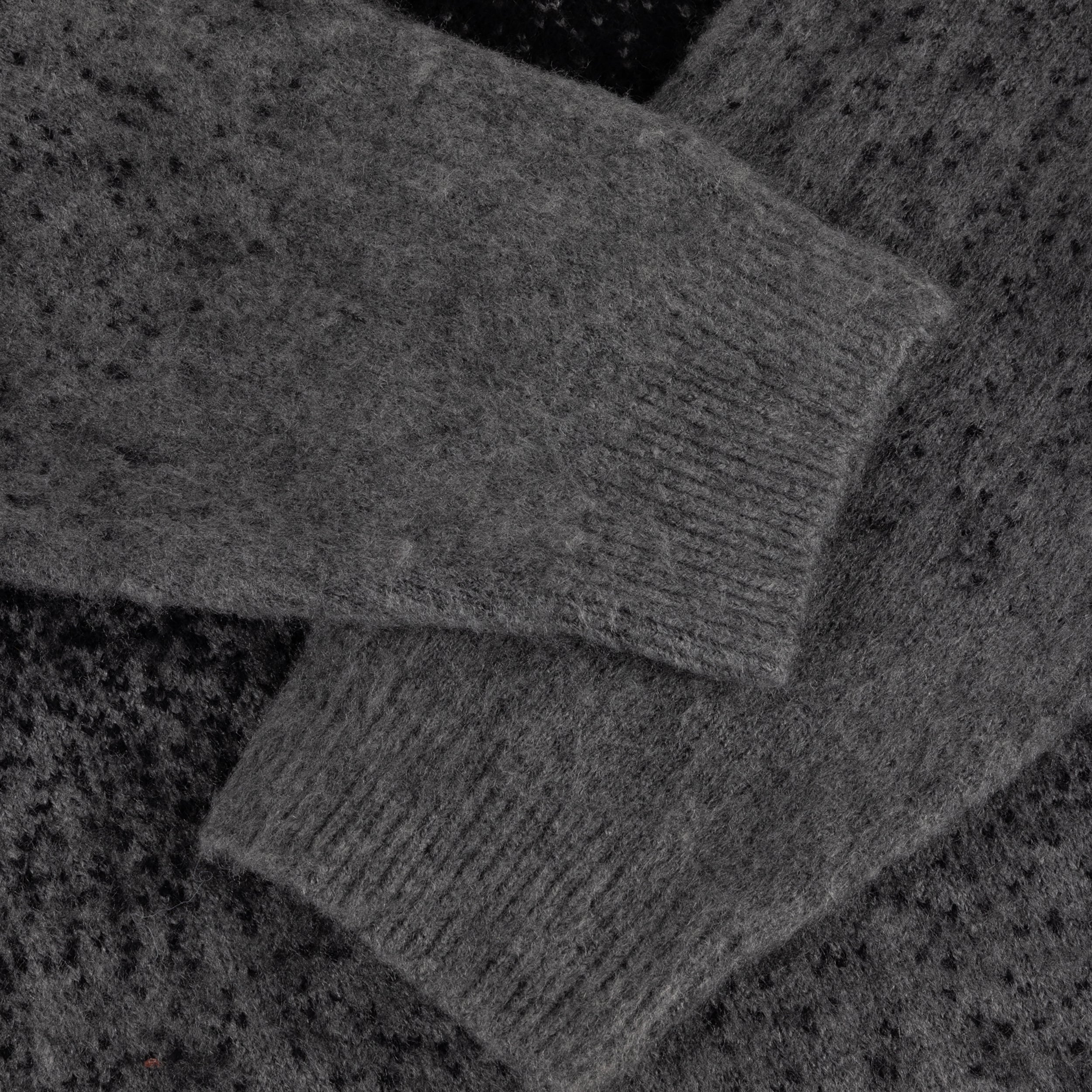 Mohair Double Zip Knit – Dime