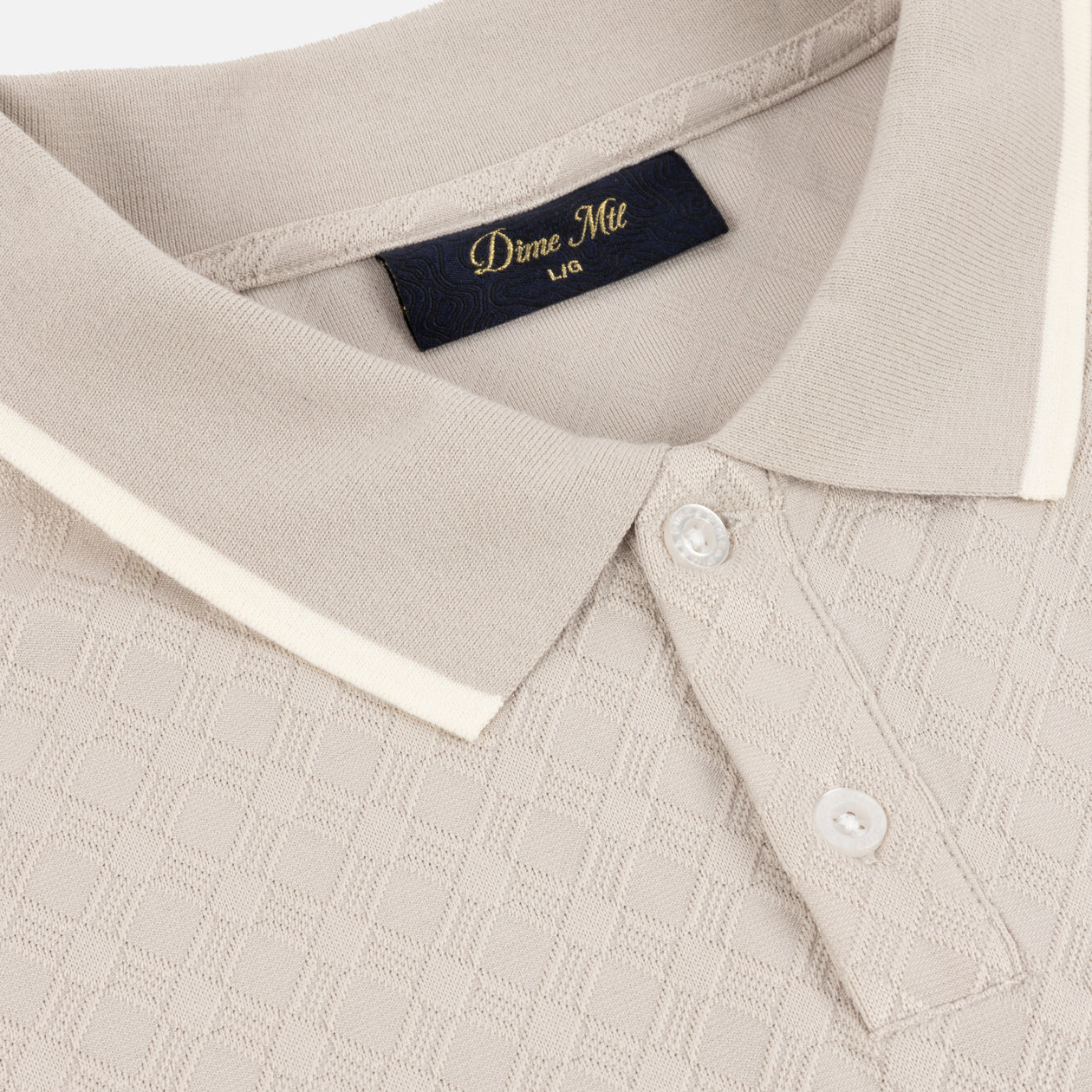 Jacquard LS Polo