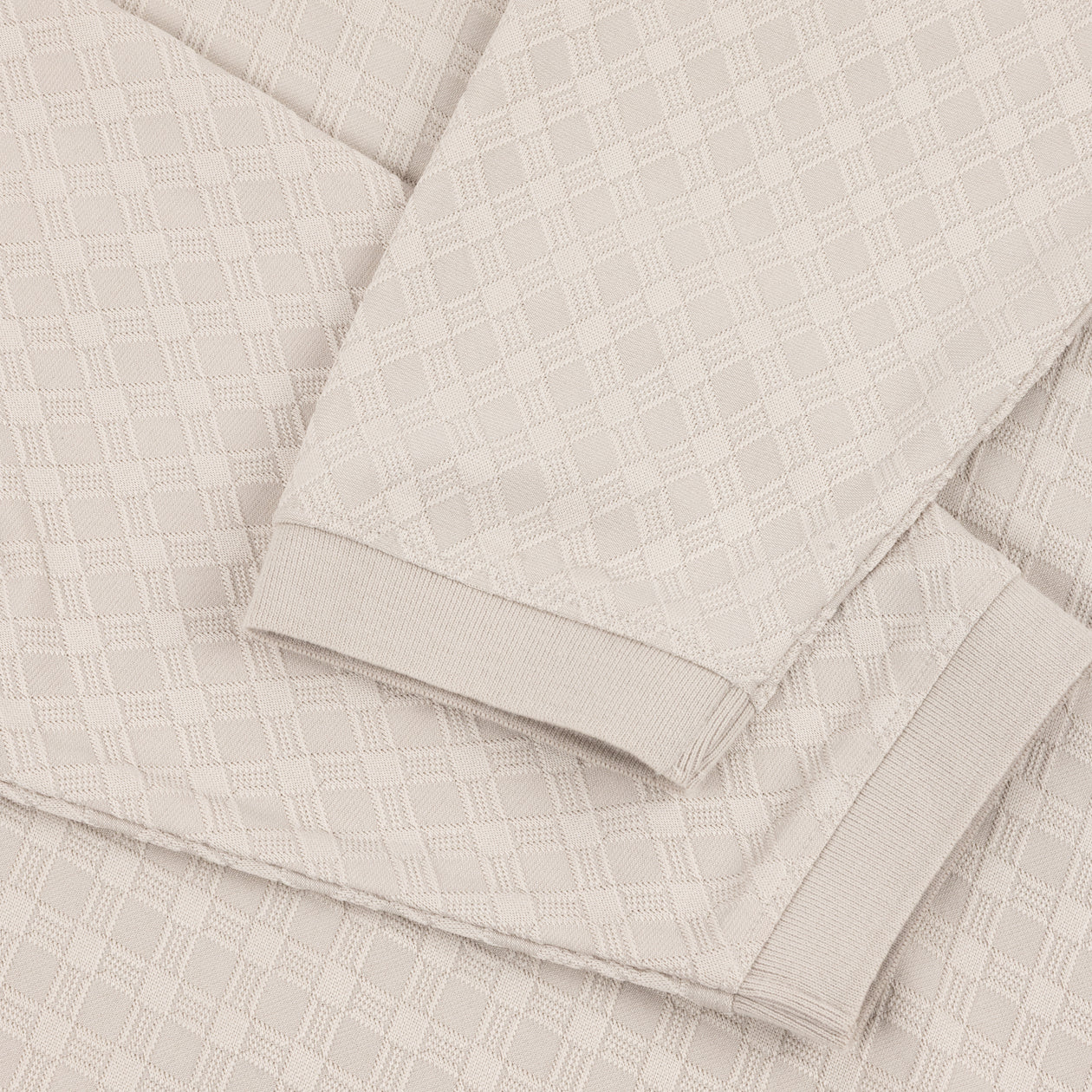 Jacquard LS Polo