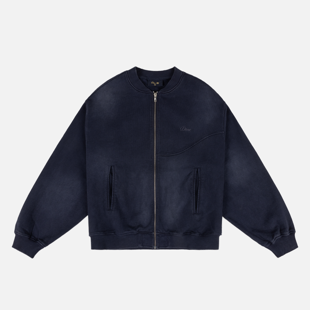 Faded Fleece Bomber
